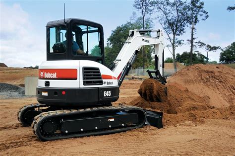 bobcat e45 excavator for sale|bobcat e45 spec sheet.